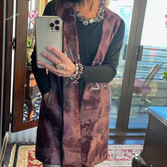 Vintage J. Mendel Open Front Fur Vest - Fabulous